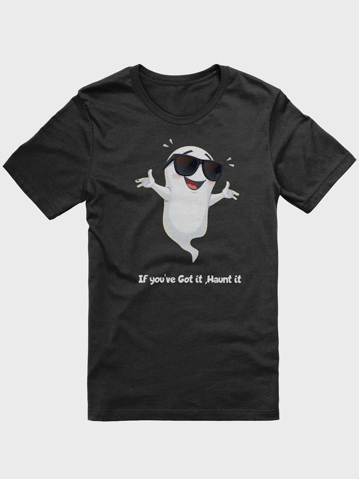 Cheerful Ghost Sunglasses T-Shirt product image (1)