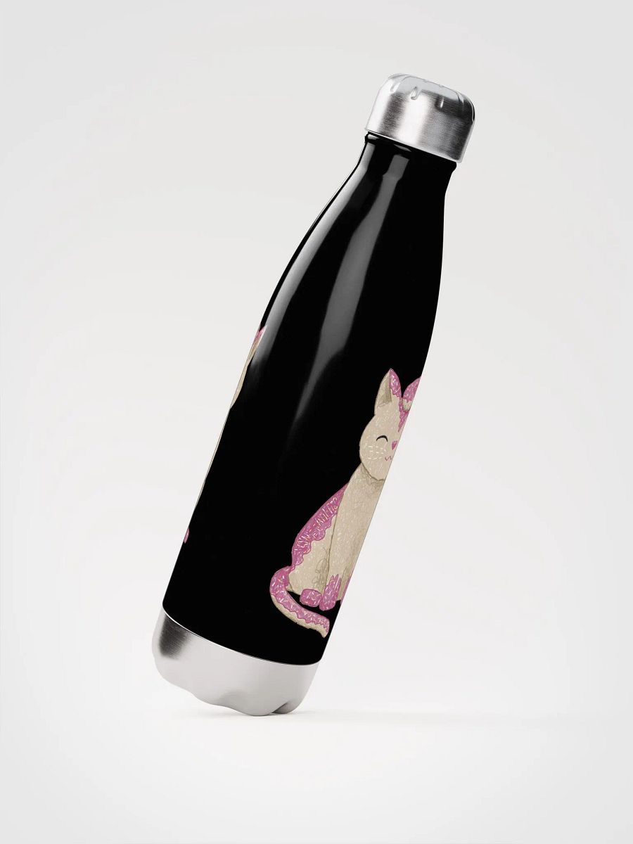 Lottie's Doughnut Cat Stainless Steel Water Bottle product image (3)