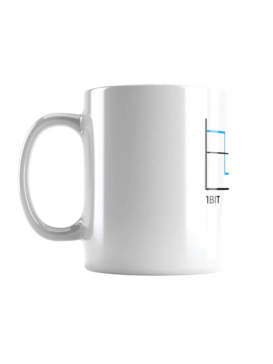 1BIT Graph Mug (white) product image (6)