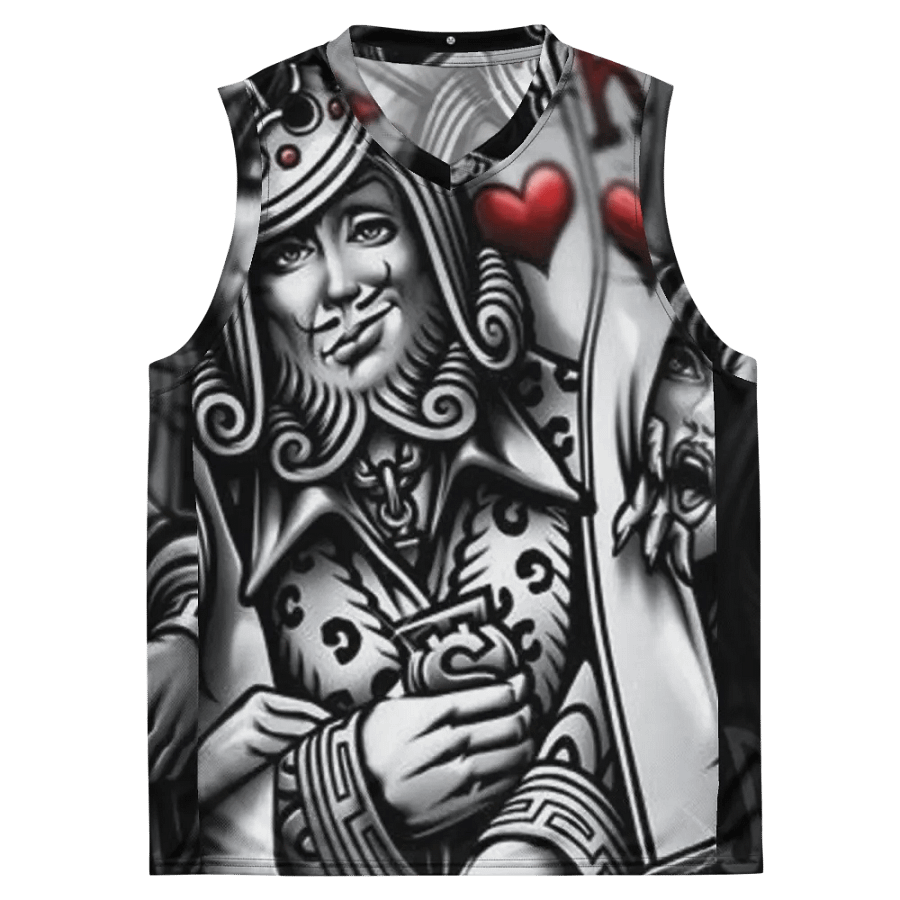 King of Hearts basketball jersey product image (2)