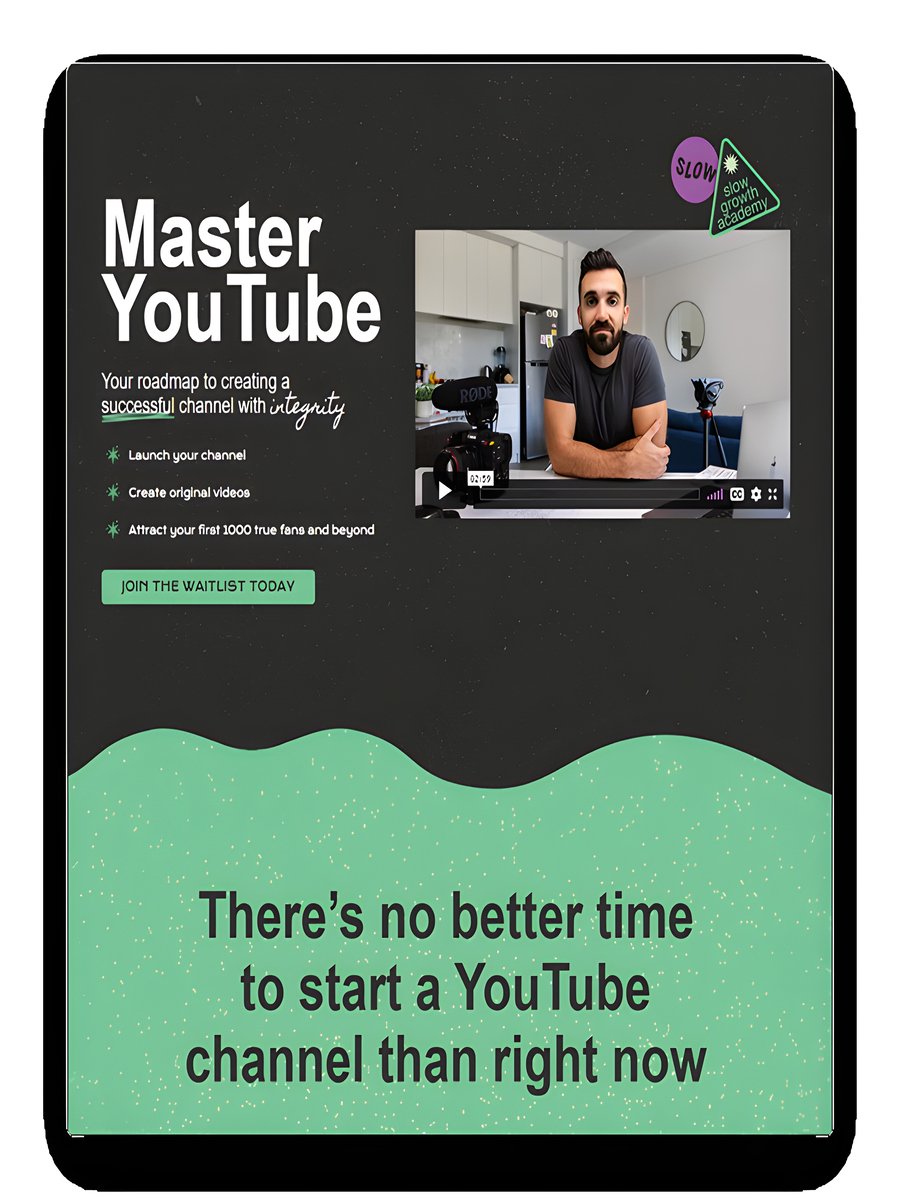Master YouTube Course by Matt D’Avella: Build a Thriving YouTube Channel product image (1)