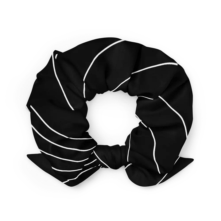 Rhythmic Navy/White Waves All-Over Print Scrunchie product image (2)