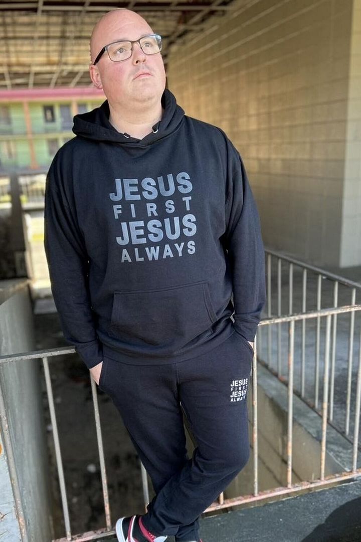 Jesus first unisex hoodie product image (2)
