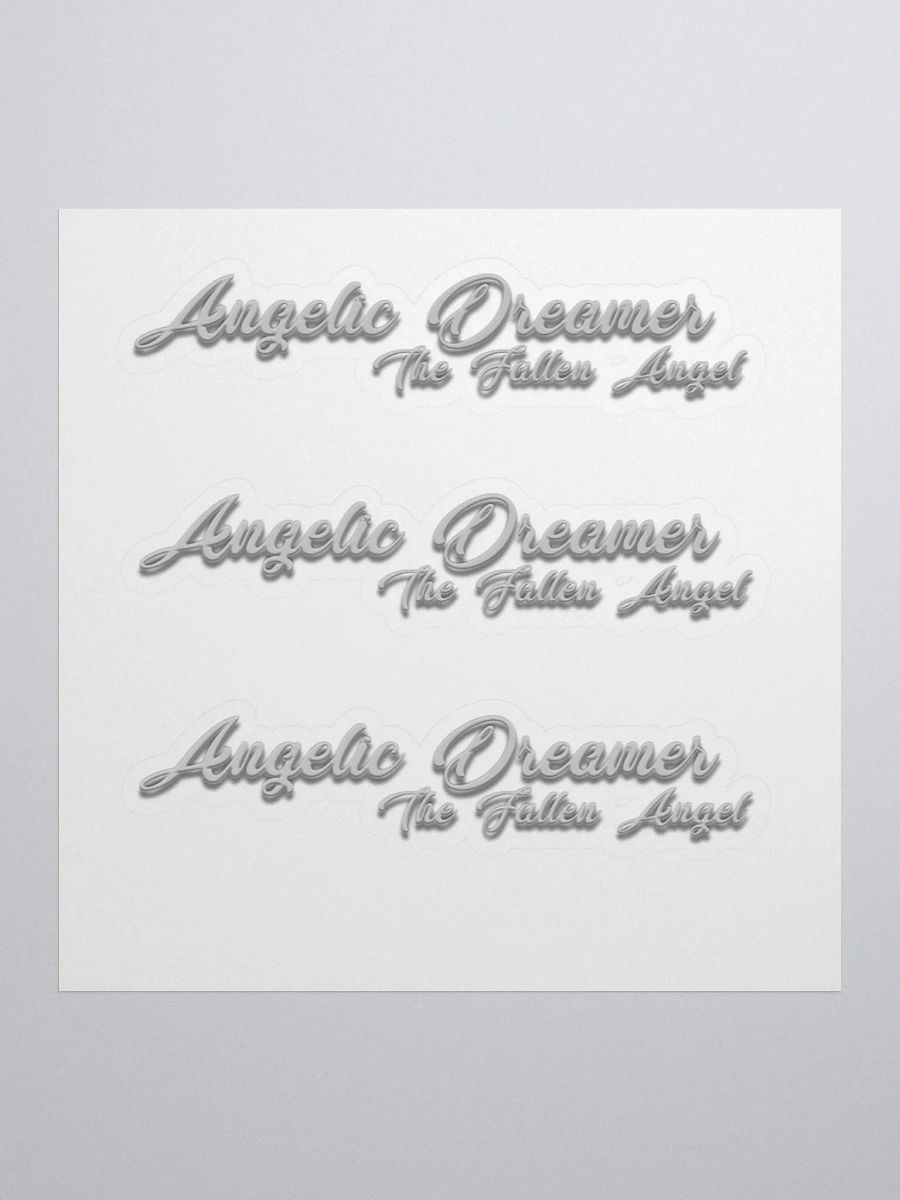 Angelic_Dreamer Logo Sticker Sheet product image (1)