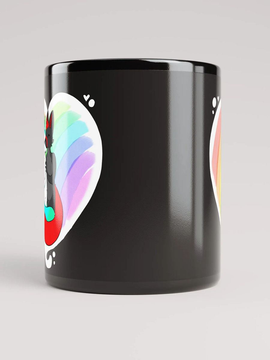 Fisk x Fury Pride Black Glossy Mug product image (9)