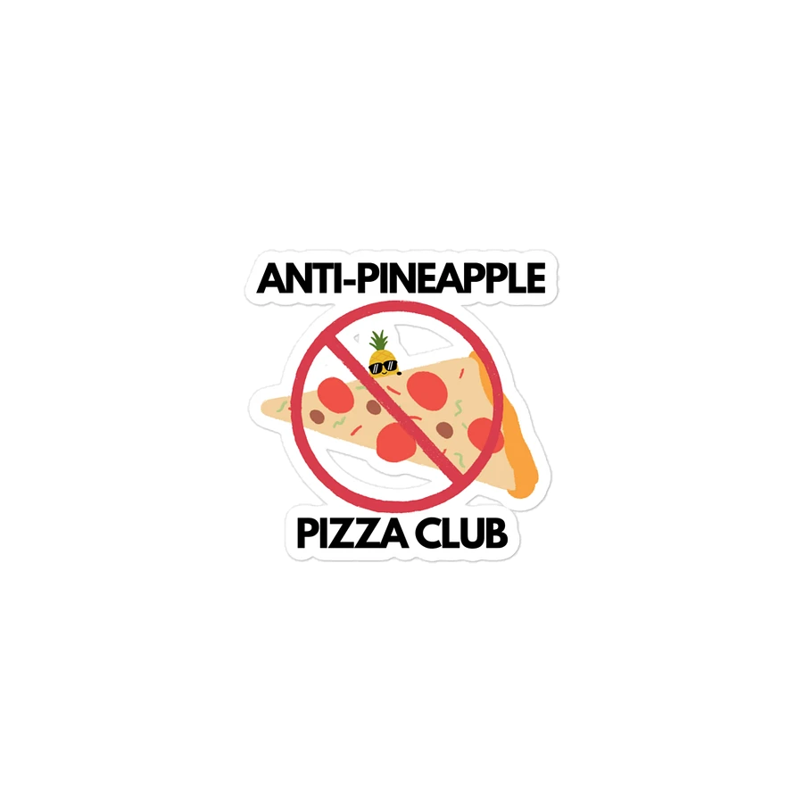 Anti-Pineapple Pizza Magnet product image (1)