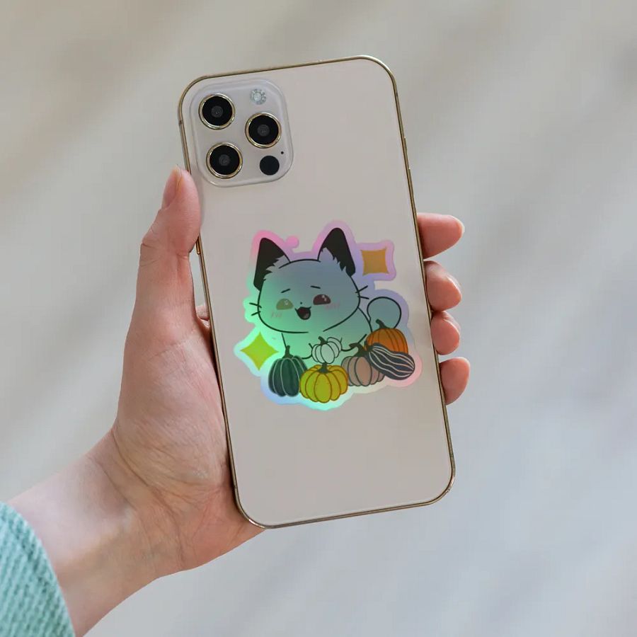 Spoopy Time Pumpkins Holo Sticker Pack product image (6)