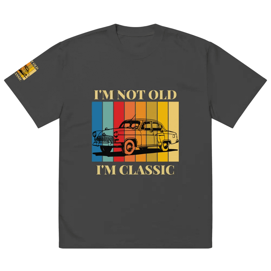 Vintage Classic Car Graphic Oversized Tee product image (5)