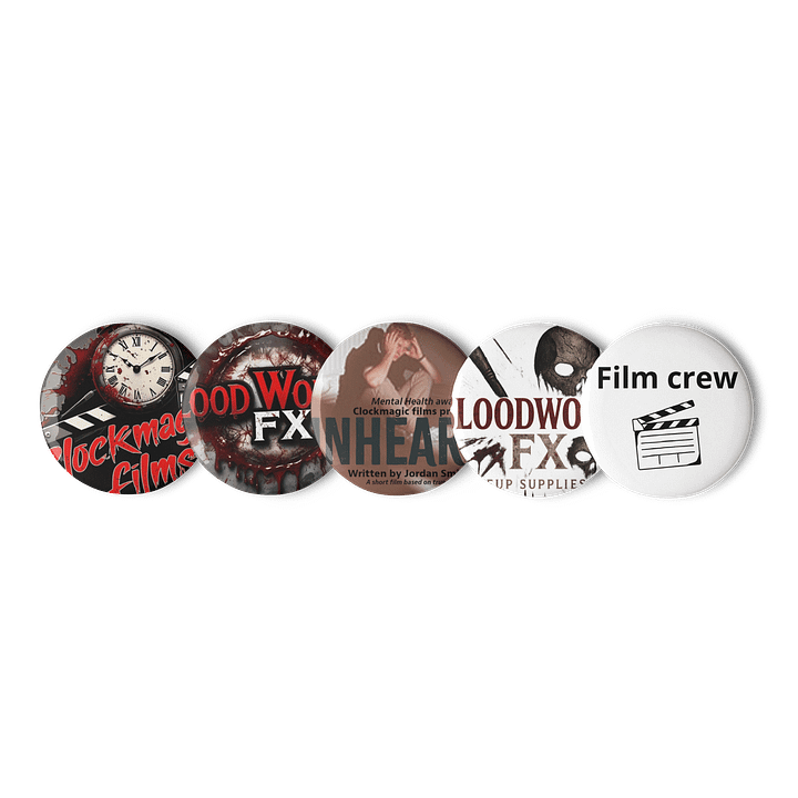 Timeless Film Clapperboard Pins product image (1)