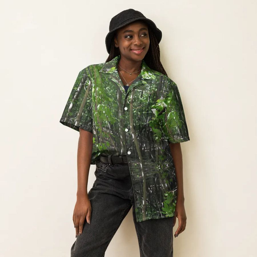 Nature Forest Hawaiian Shirt product image (6)
