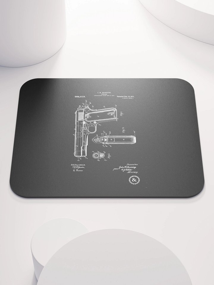 1911 Patent Mousepad product image (1)