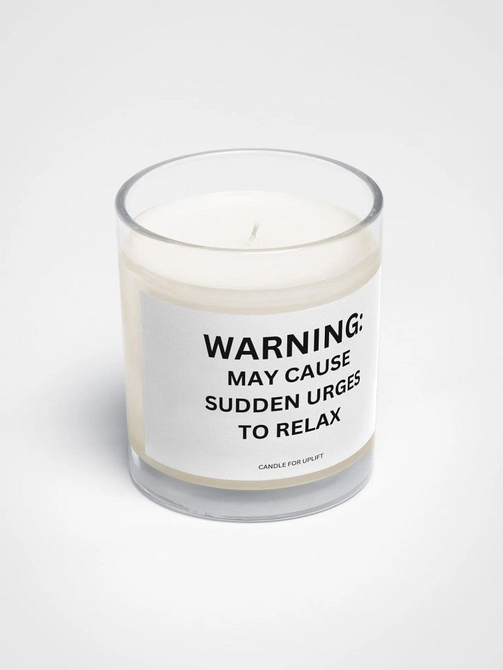 Warning: May Cause Sudden Urges To Relax product image (2)