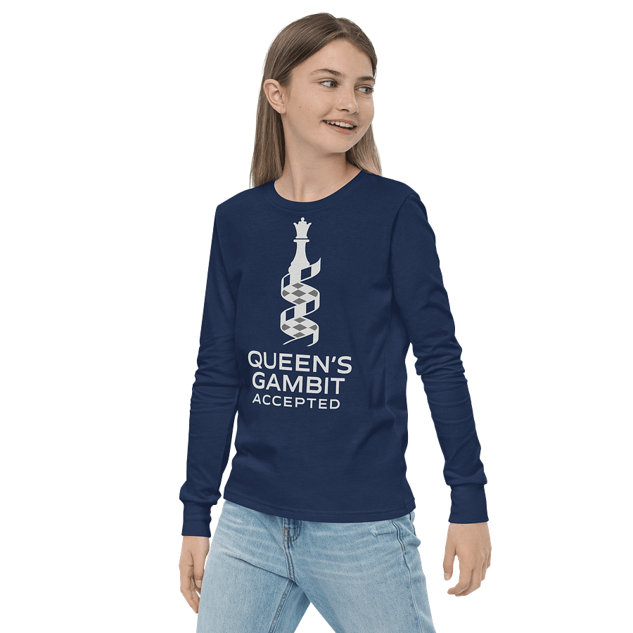 Queen's Gambit Accepted - Youth Long Sleeve T-Shirt product image (9)