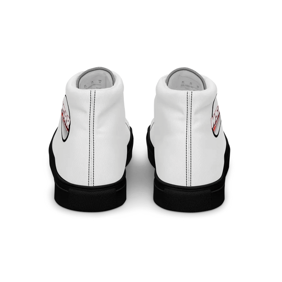 WSRR Logo Men's High Top Canvas Shoes product image (3)