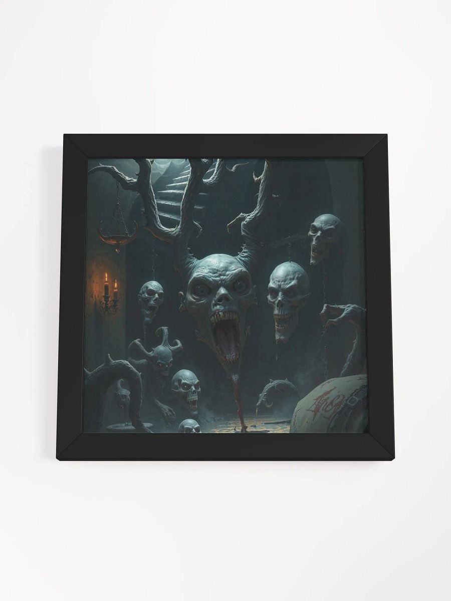 Horror in the Basement Framed Print product image (16)