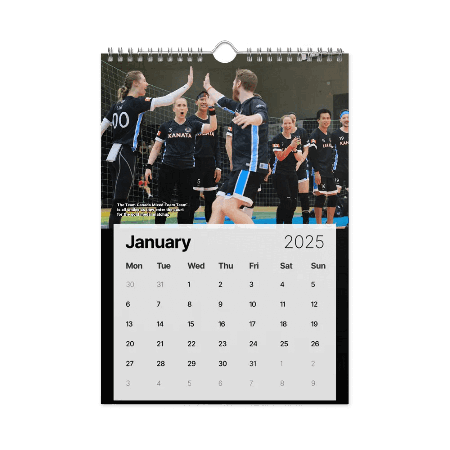 Team Canada Gold 2025 Calendar product image (6)