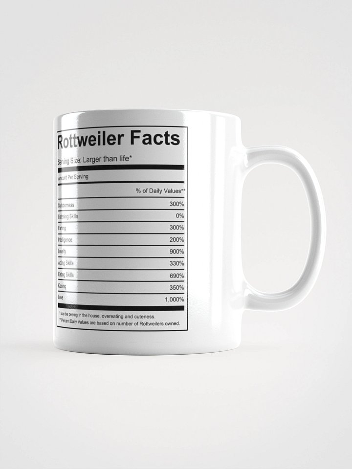 Rottweiler Nutrition Facts product image (1)
