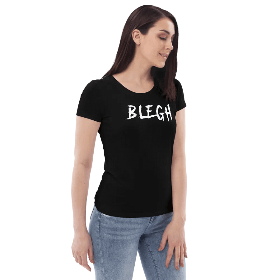 Women's Fitted Shirt with Purple Logo on Back product image (6)