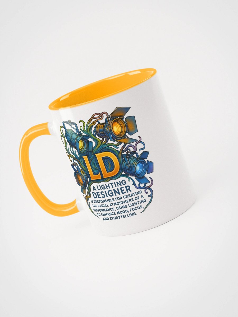 Theatrically Jerry: "LD (Light Designer) Organic Series" Mug product image (27)