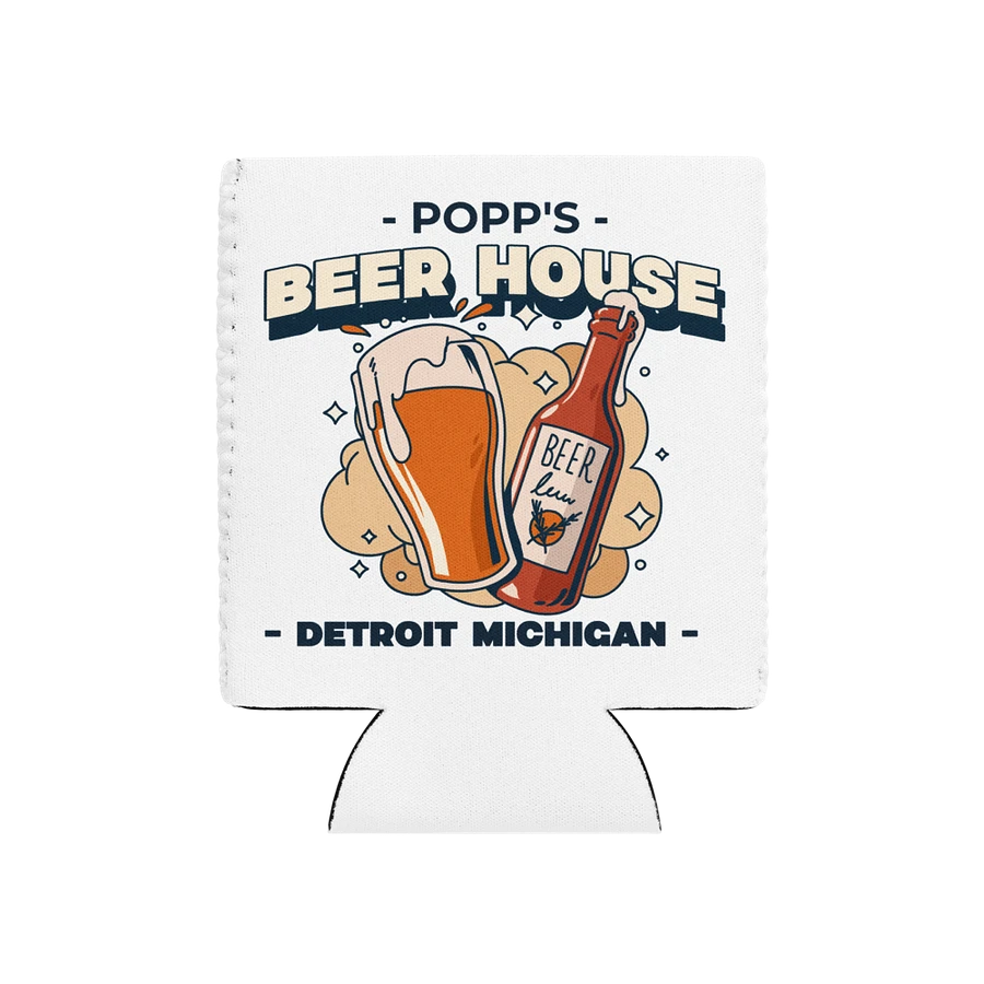 Popp's Beer House - Koozie Sleeve product image (1)