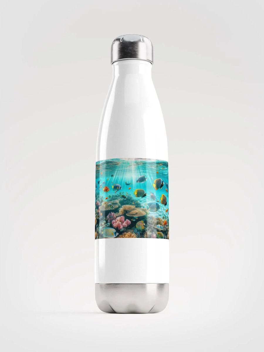 Coral Reef Adventure Stainless Steel Water Bottle | Ai Design product image (1)