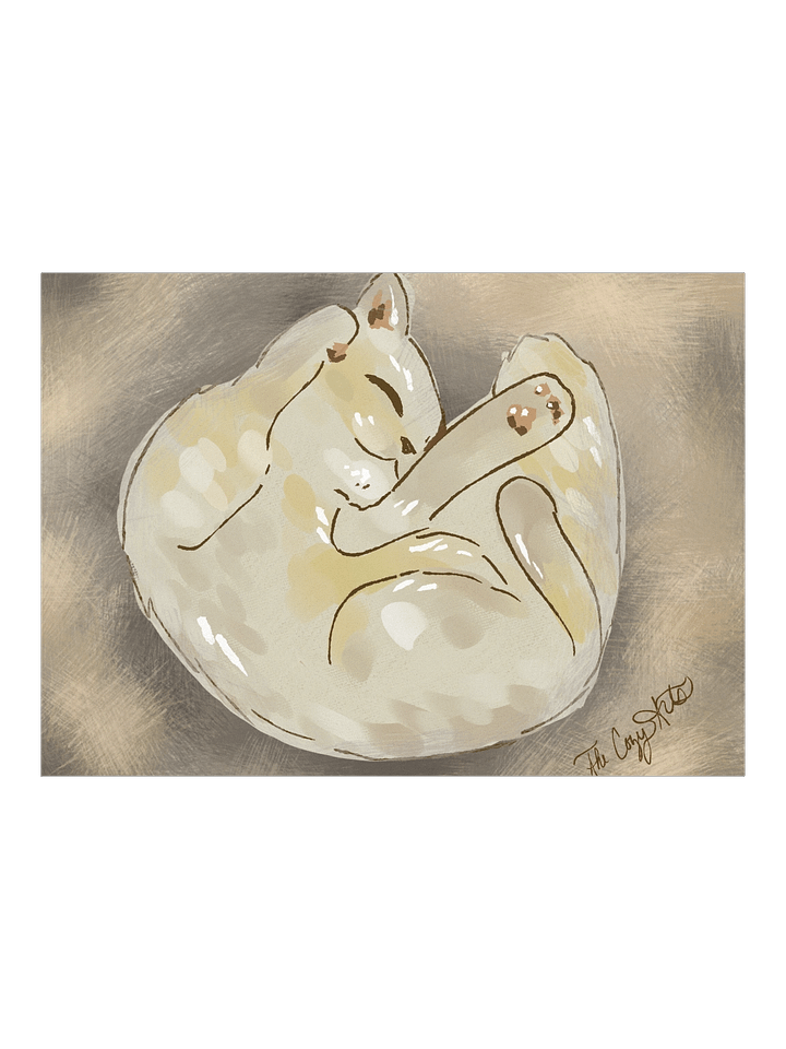 Soft, Sleeping Kitty product image (1)