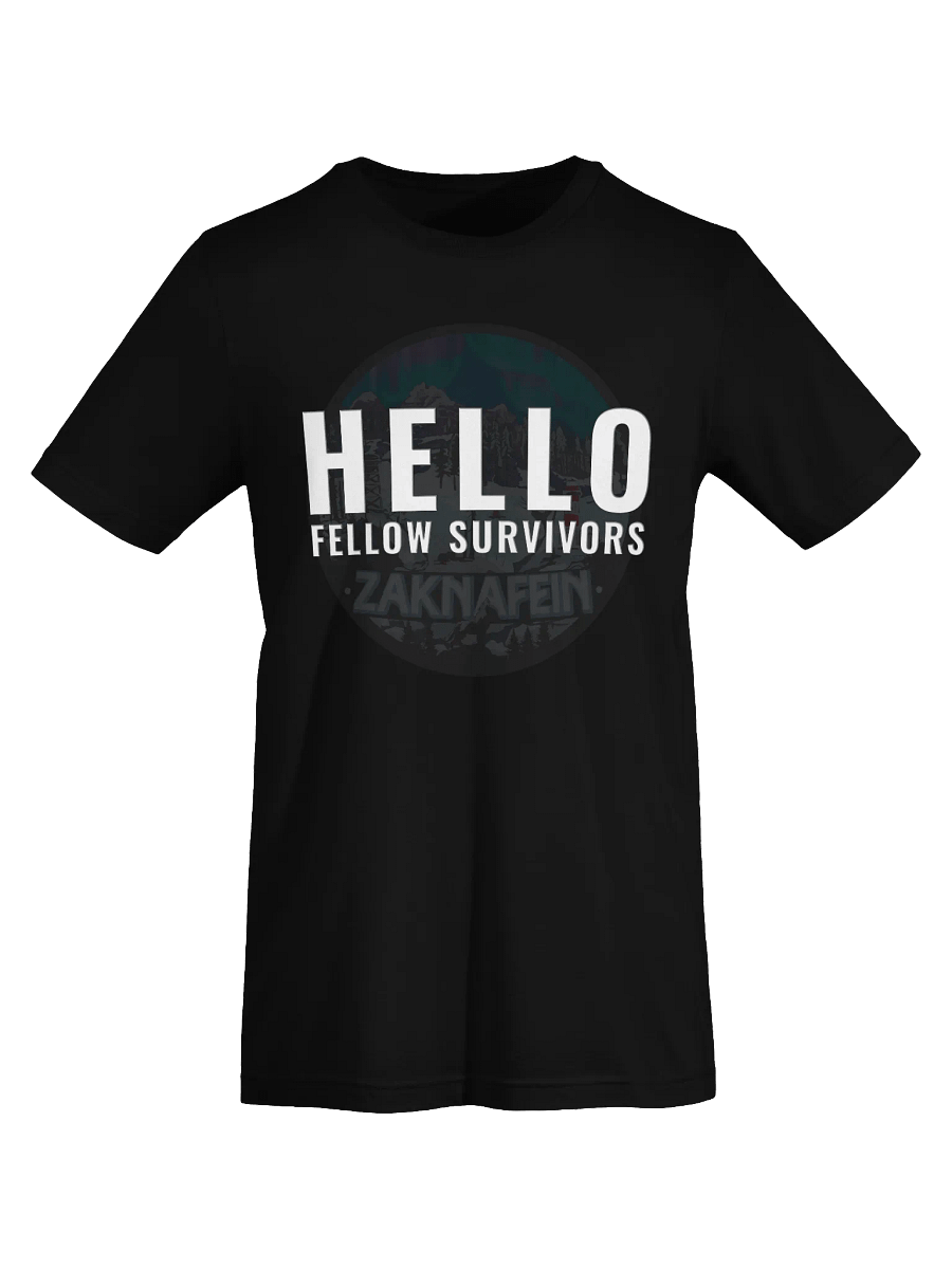 Hello Fellow Survivors - Zaknafein logo Tee Shirt product image (3)