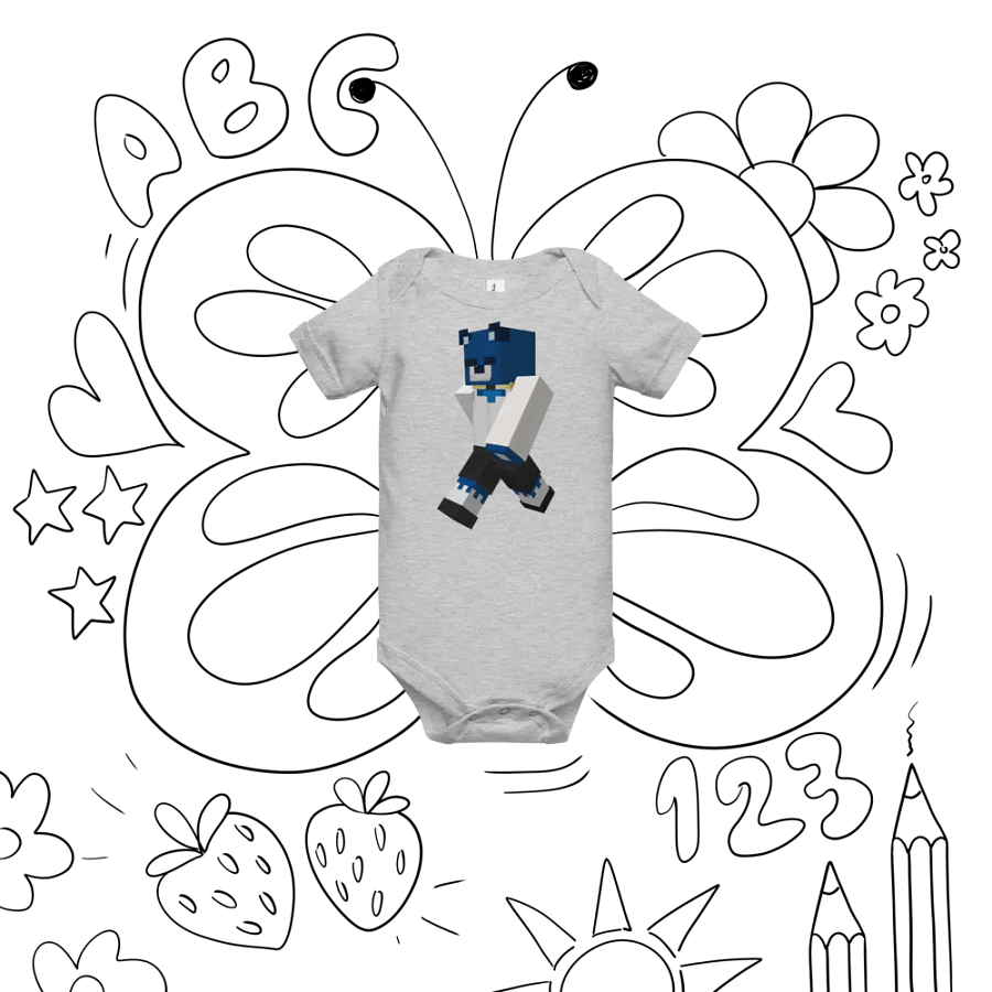 Minecraft Baby Short Sleeve One Piece product image (6)