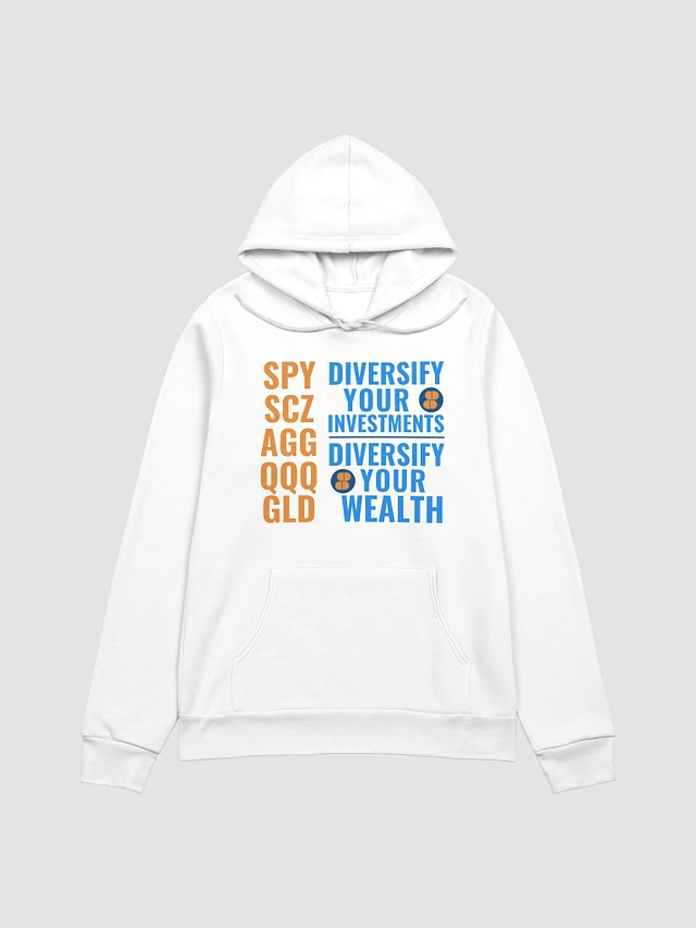 Diversify Your Investments Supersoft Hoodie blue product image (2)
