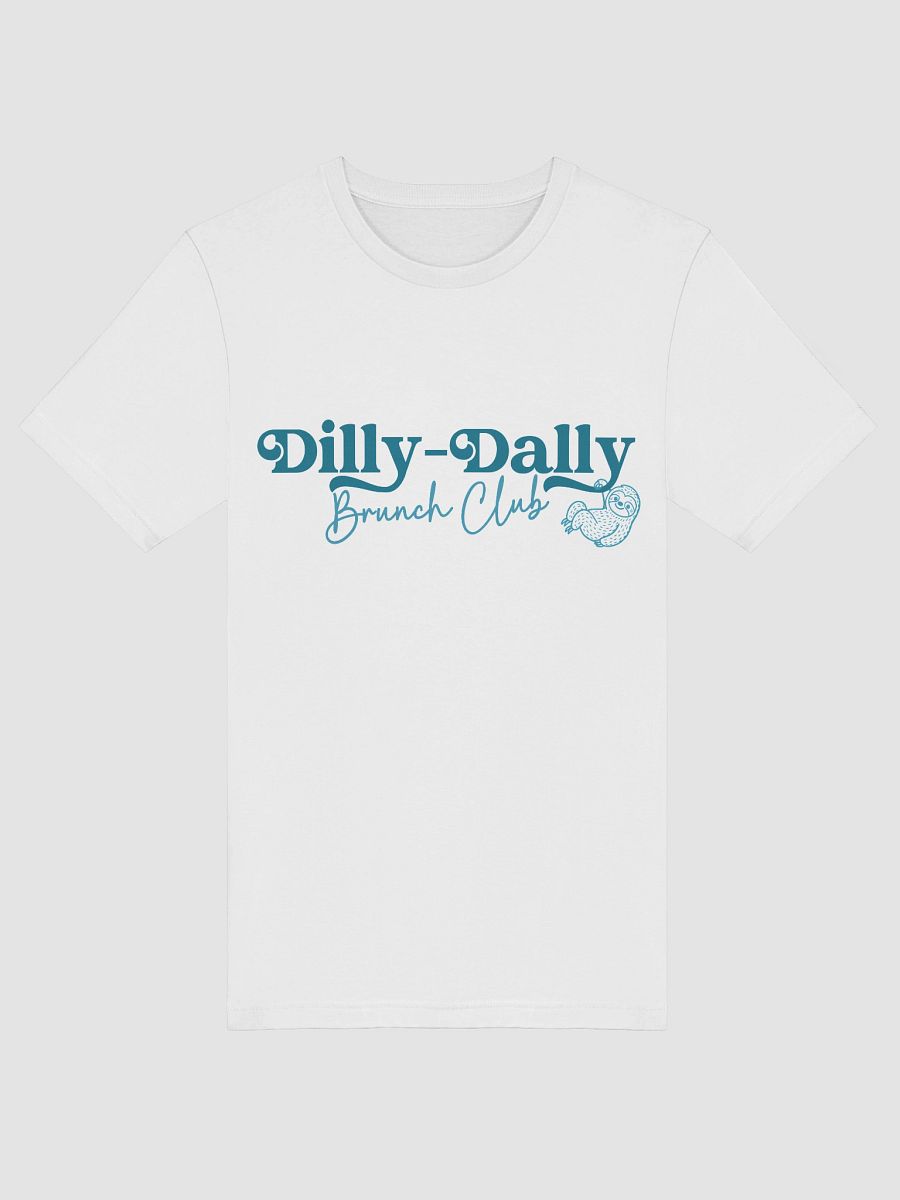 Dilly-Dally Sloth Brunch Club T-Shirt product image (5)