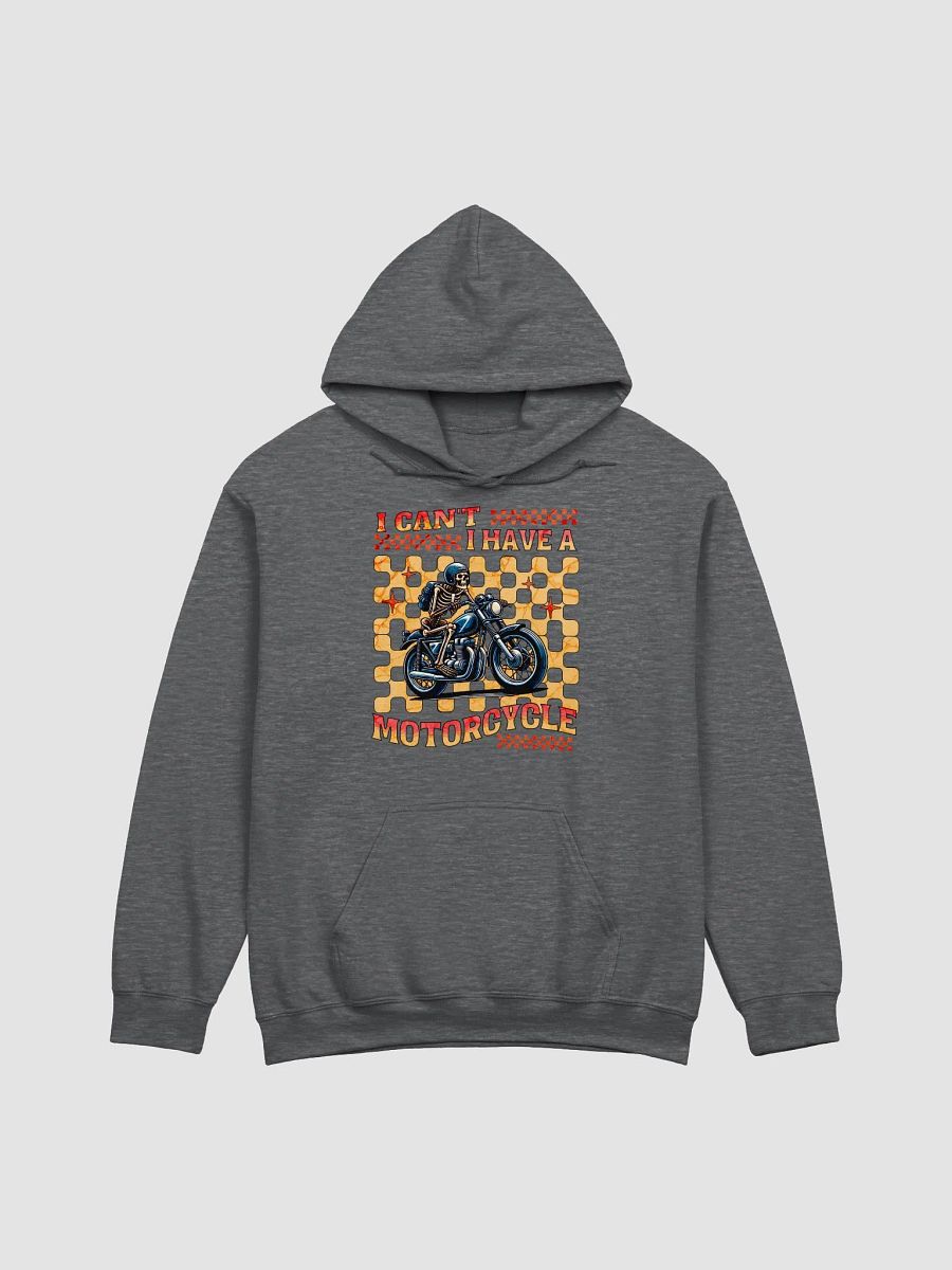 I Cant I Have A Motorcycle Skeleton Rider Classic Hoodie product image (4)