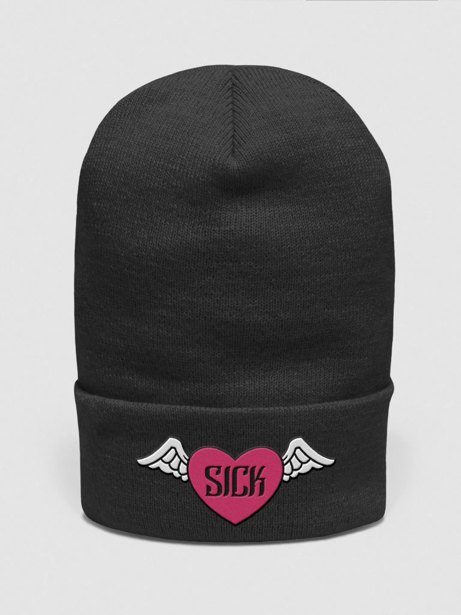 Sick Love Wings Cuffed Beanie product image (2)
