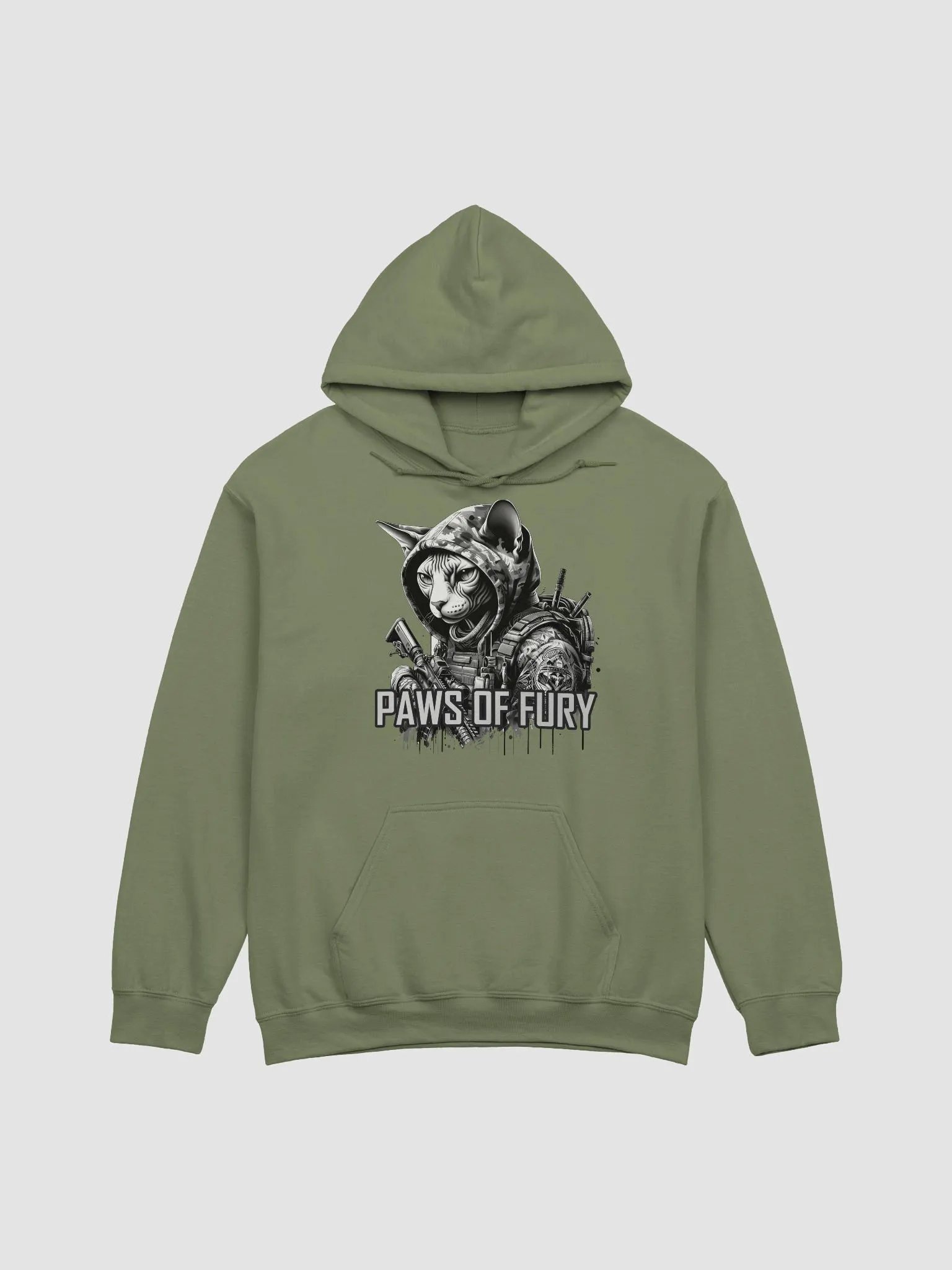 Paws of Fury Camo Hoodie product image (3)