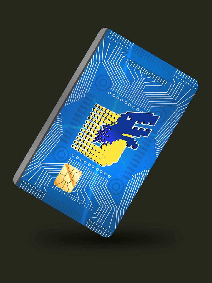 Digimon Tamer Blue Card (Holographic) product image (1)