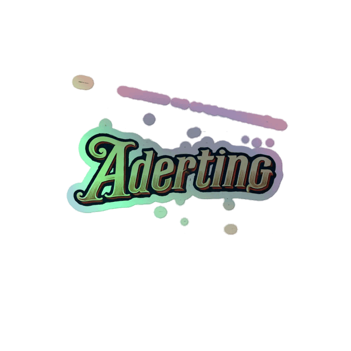 Aderting Retro Holographic Sticker Sheet product image (2)