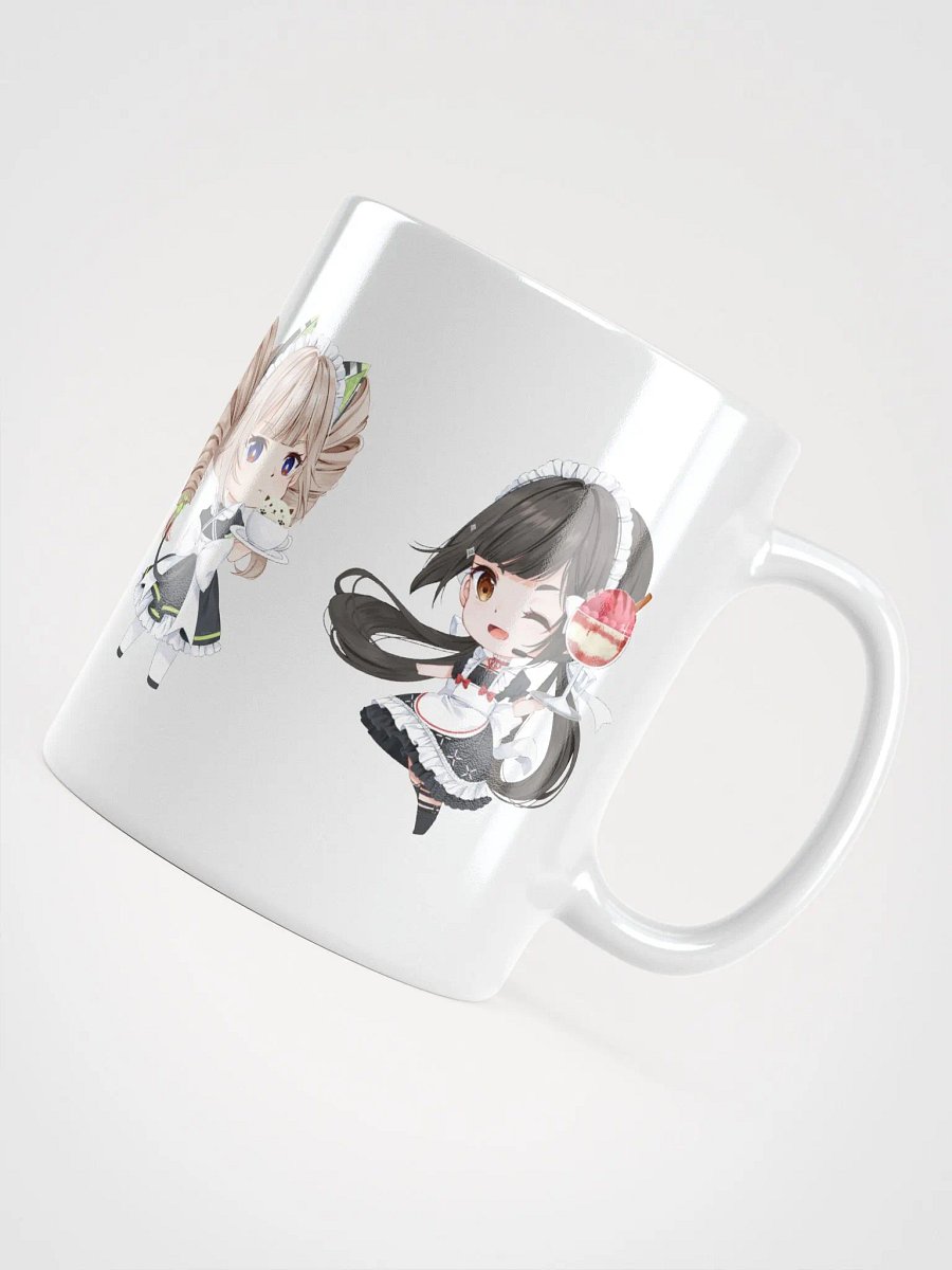 White Glossy Mug - Aida Cafe Maids (Tower of Fantasy) product image (4)