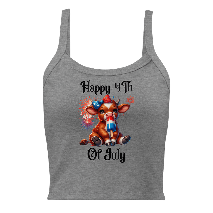 4th Of July Cow Tank product image (1)