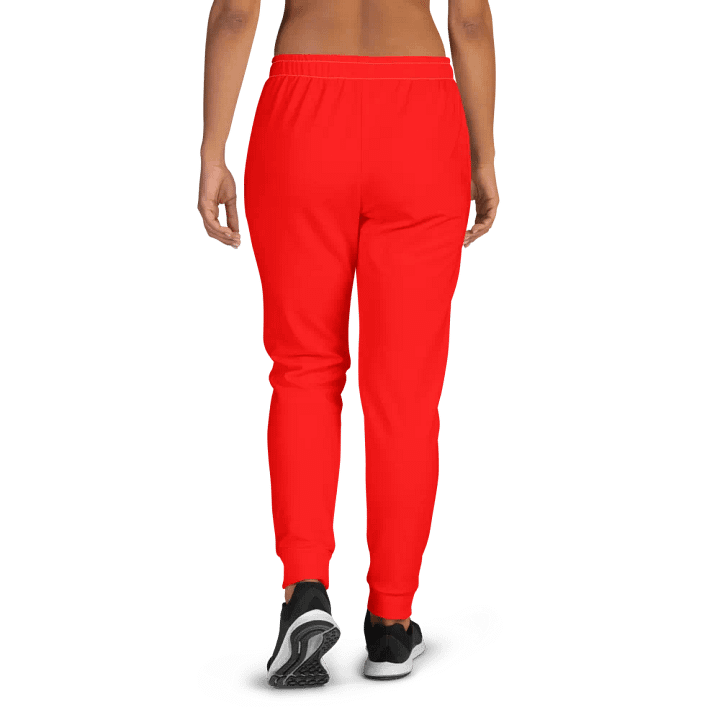 Plain Color Red Joggers product image (2)