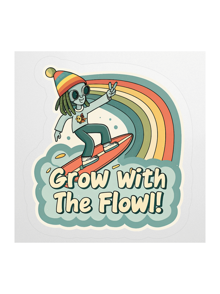 Peaceful Vibes Surfboard Sticker Set product image (1)
