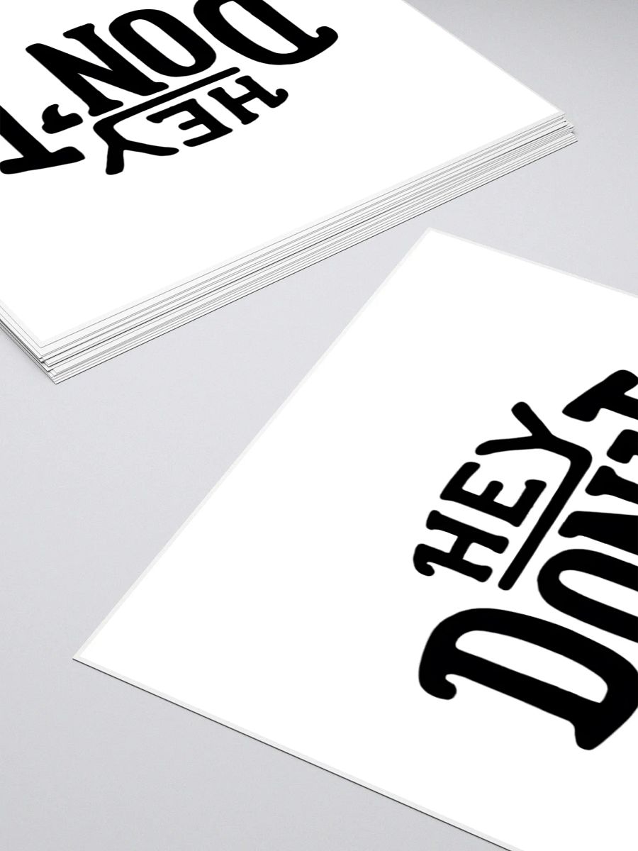 Hey Don't stickers product image (12)