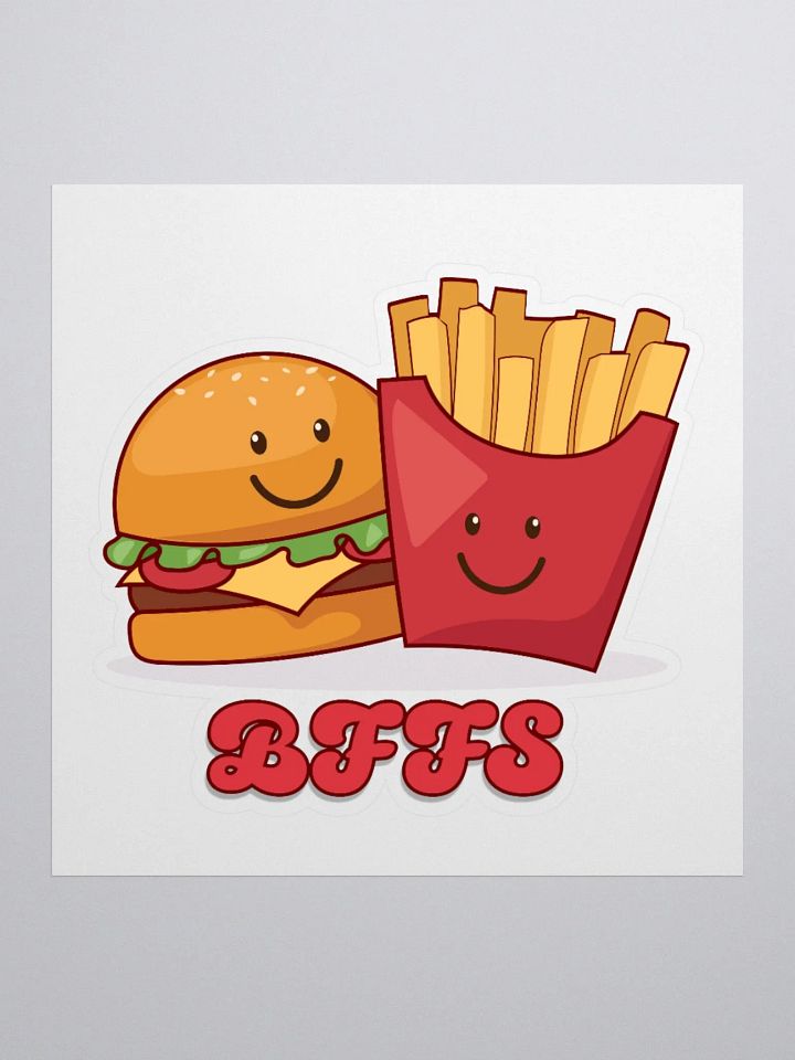 Burger and Fries BFFs Sticker Set product image (1)