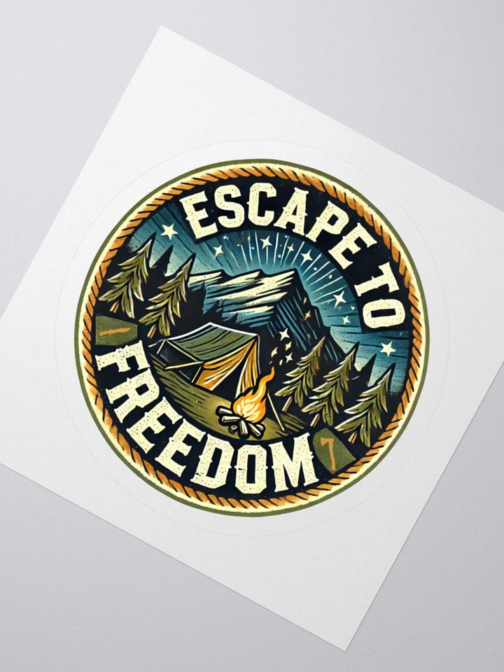 Escape to Freedom Adventure Stickers product image (2)