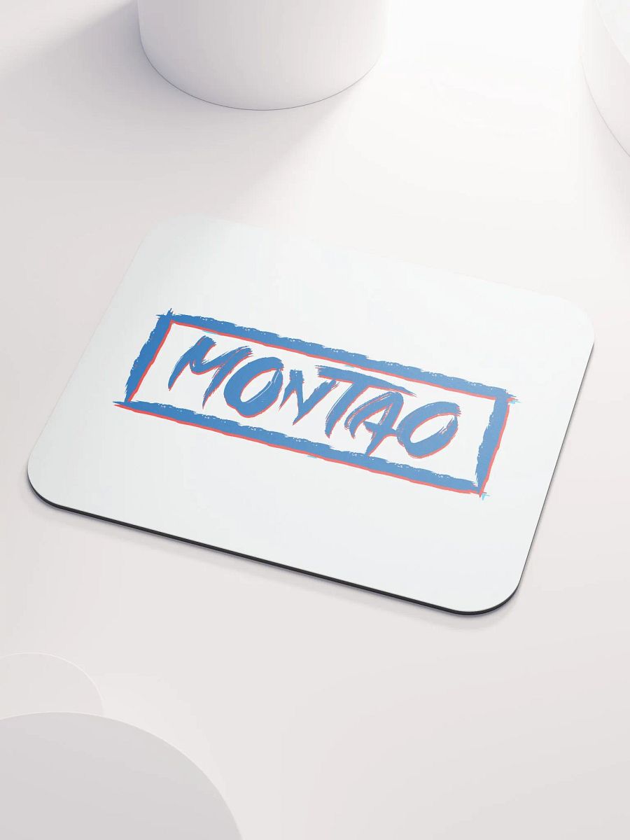 Classic Mouse Pad- Montao Logo Blue product image (3)