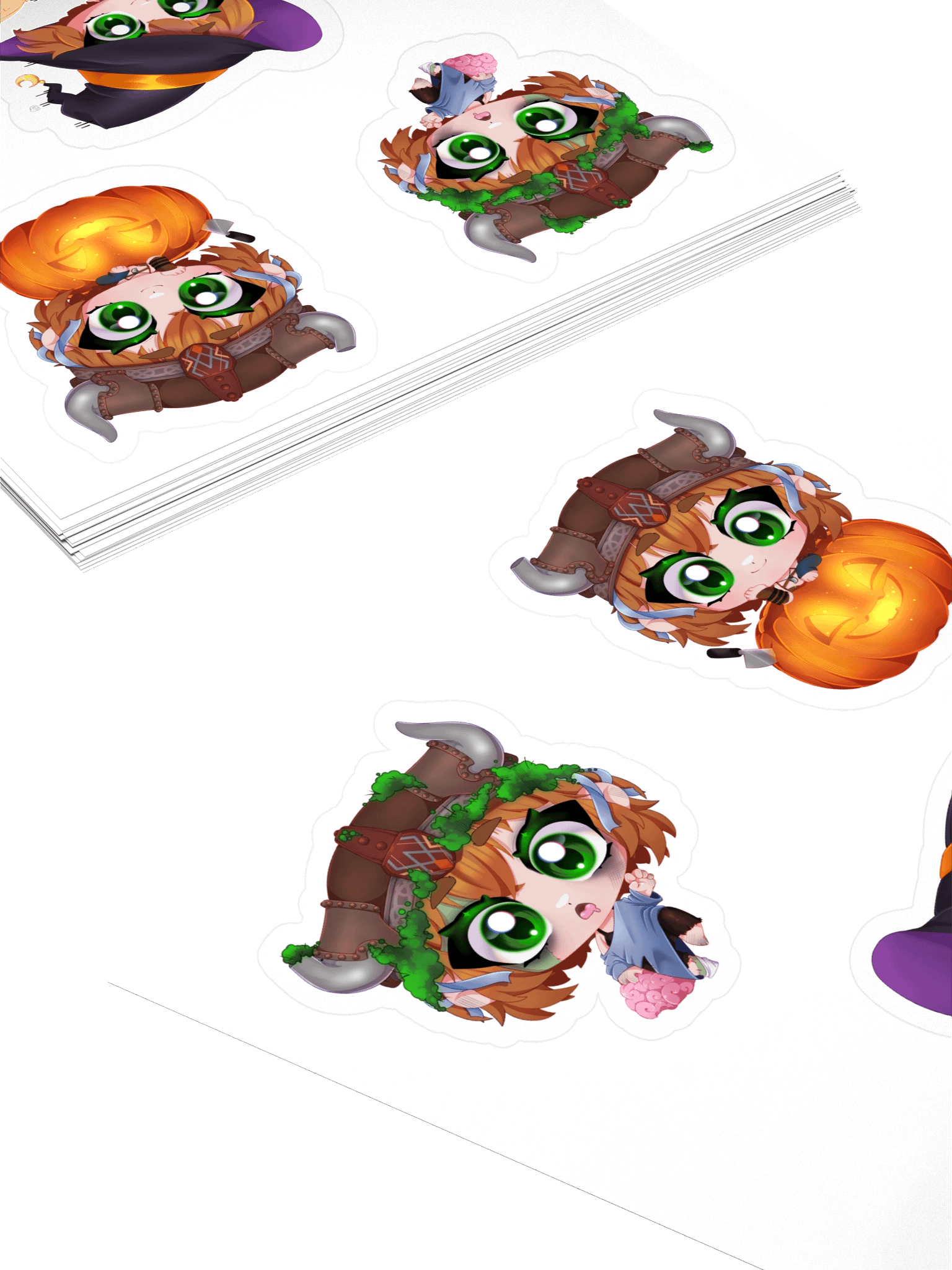 Halloweenie 2025 3-Sticker Set - Nunu Only product image (4)