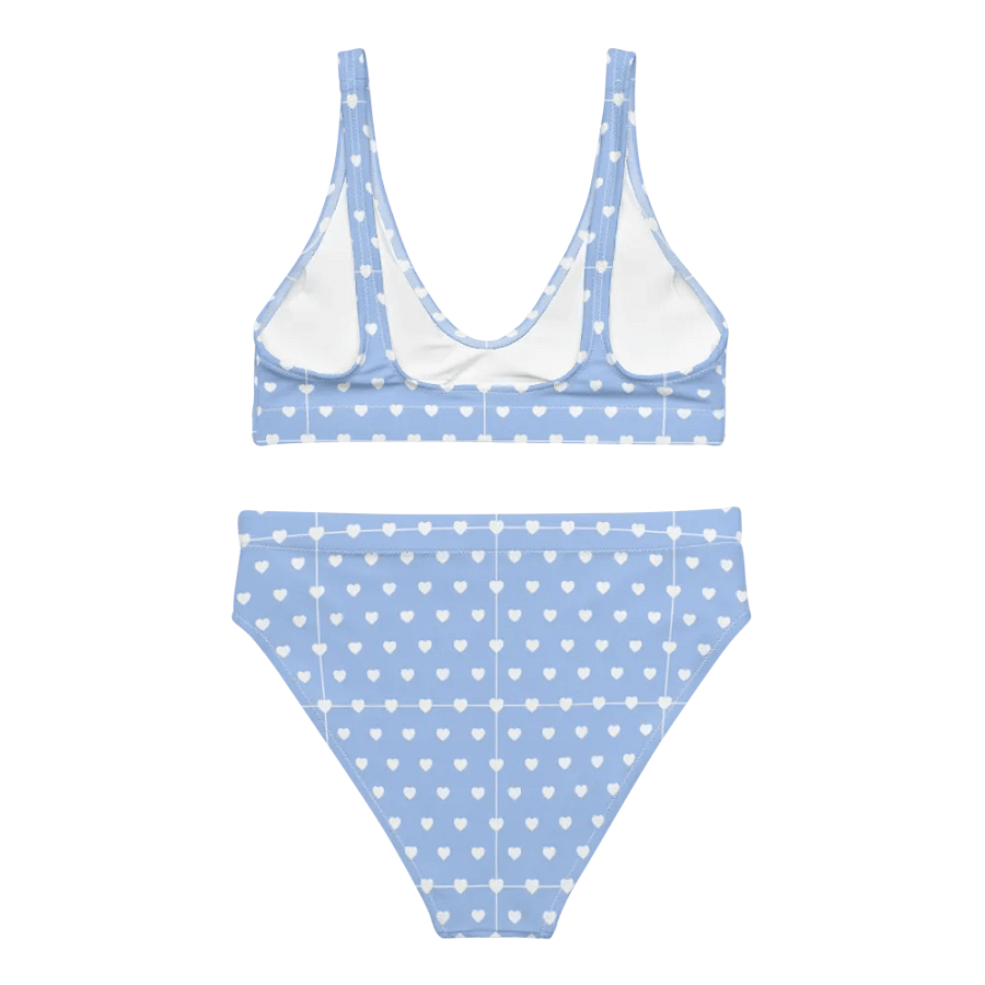 Pastel Heart Seamless Pattern High Waisted Bikini - V4 product image (5)