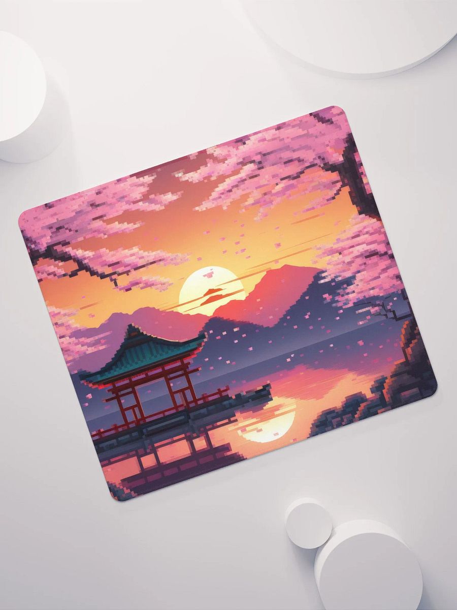 Cherry Blossom 8-bit Gaming Mouse Pad product image (7)