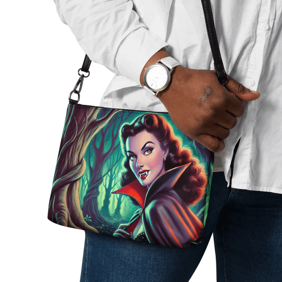 Beautiful Vampire Forest Crossbody Bag product image (11)