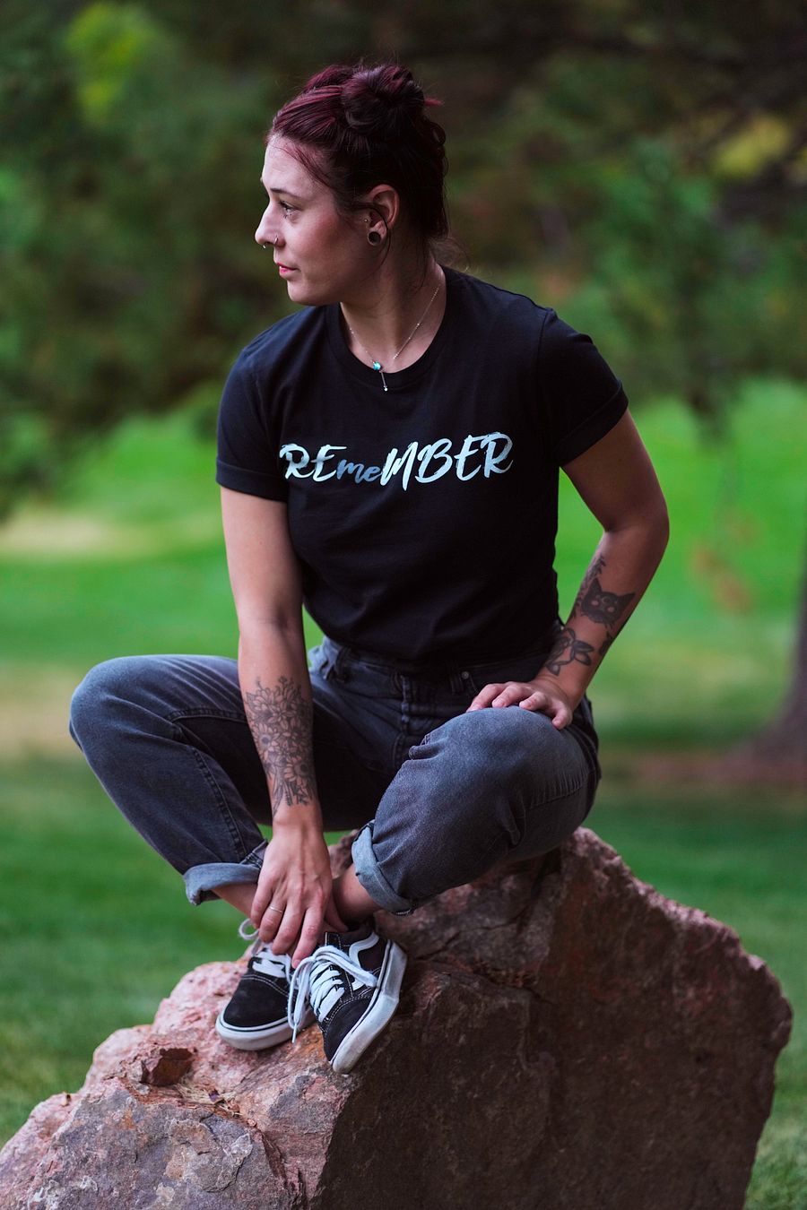 REmeMBER Tee - Black product image (3)