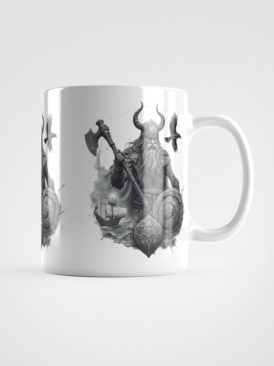“Odin’s Legacy” Battle Mug – Forged Ceramic Strength product image (1)