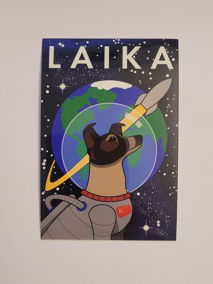Laika Sticker (MISPRINT) Pack of 2 product image (1)